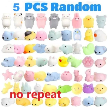 50-5GAB Kawaii Squishies Mochi Anima Squishy rotaļ