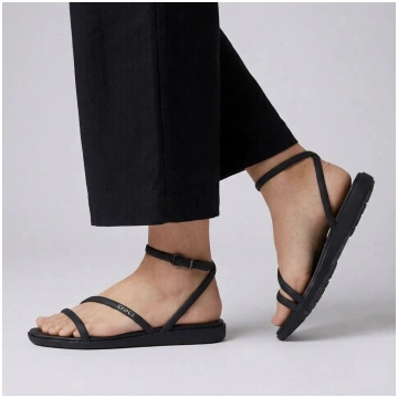 Miami Ankle Strap - gomma nero Crocs