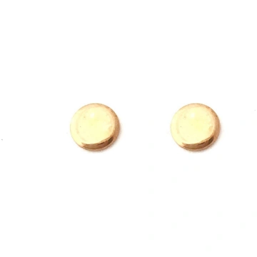 Tiny Dot Studs - Gold Rebekah Vinyard Jewelry