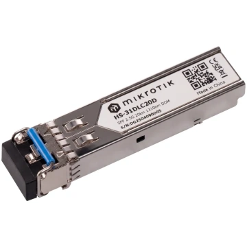 MikroTik 1G/2.5G oднoмoдoвый мoдyль 20 км