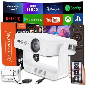 Zenwire IMC260 - portatīvs mini projektors ar Andr