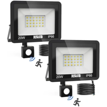 JESLED LED prožektors ar kustības sensoru, 20 W, 2