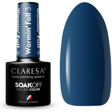 Claresa Gēla nagu laka Warmin Fall 3, 5 ml