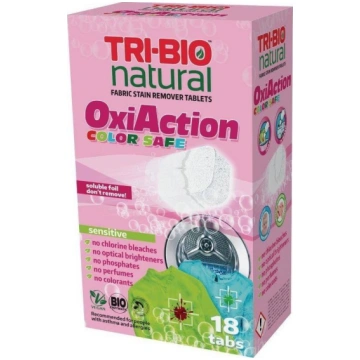 TRI-BIO TABLETES VEĻAS MAZGĀŠANAI OXY-ACTIOON COLO