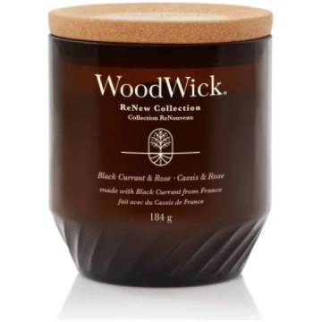 WoodWick Black Currant & Rose Candle Svece Medium