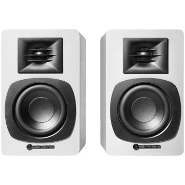 Audio-Technica Active Bookshelf Speakers AT-SP3X W