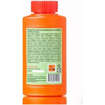 Cauruļu tīrīšanas granulas Ekonomis 500 g