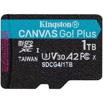 Karta Kingston Canvas Go! Plus (Gen4) MicroSDXC 1 