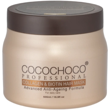 COCOCHOCO Collagen & Biotīna matu maska, uzlabota 