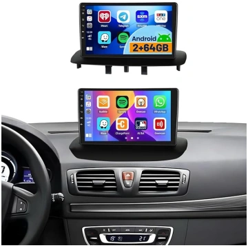 2 + 64 GB Android auto radio Renault Megane 3 2009