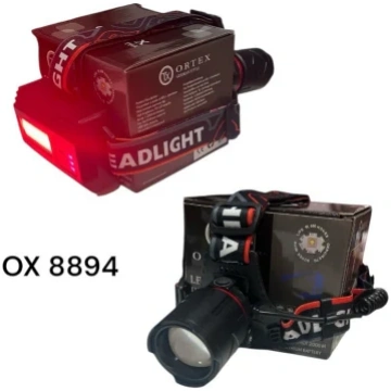 OX-8894 ORTEX galvas lukturis ar vairākiem režīmie