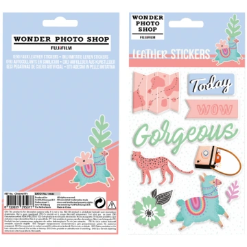 stikers, FUJIFILM, Fujifilm PU leather stickers LI