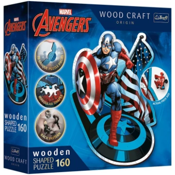 Puzle TREFL Wood Craft Origin MARVEL Avengers 160 