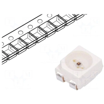 LED | SMD | 3528,PLCC4 | amber | 450÷1125mcd | 3.5