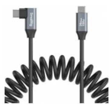 SmallRig 4793 USB-C Angled to USB-C Angled Coiled 