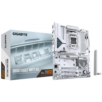 GIGABYTE B850 EAGLE WIFI7 ICE AMD B850 AM5 pieslēg