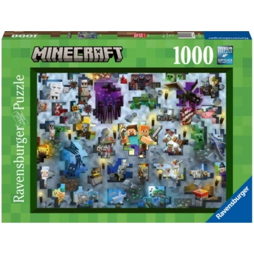 Ravensburger Puzzle: Minecraft Challenge (1000pcs)