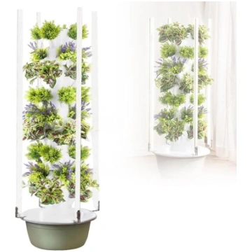 Hydroponics Growing System Tower Kit mit LED Grow 