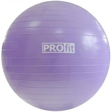Vingrošanas bumba Profit, 75 cm, violeta
