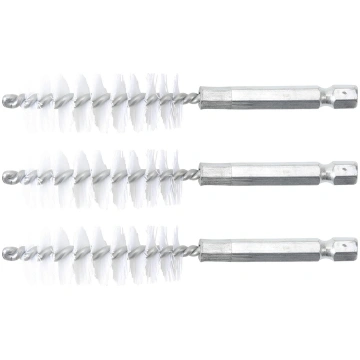 Nylon Brush | 17 mm | 6.3 mm (1/4") Drive | 3 pcs.
