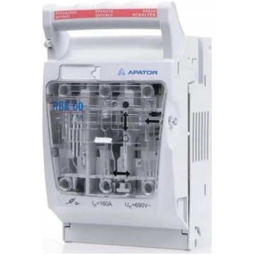 Apator RBK 00 pro-M-W drošinātāju atdalītājs 160A 