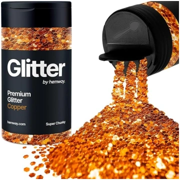 Hemway Copper Glitter Super Chunky 115 g / 4,1 oz 