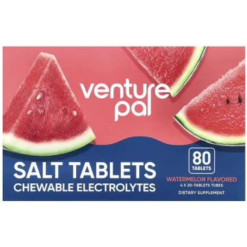 Venture Pal, Salt Tablets, Chewable Electrolytes, 