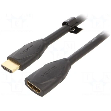 Cable | HDMI socket,HDMI plug | PVC | HDMI 2.0 | 3