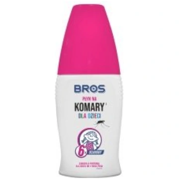 Līdzeklis pret odiem un ērcēm, bērniem, Bros 90ml