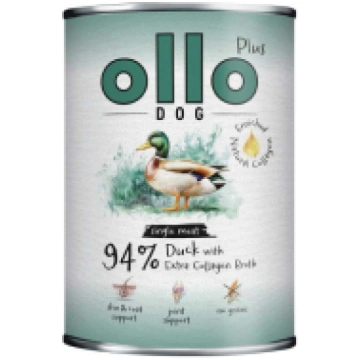 OLLO Plus Collagen Mono Duck - wet dog food - 800g