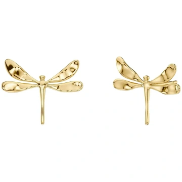 Edblad - Dragonfly Studs Gold - izmērs ONE SIZE