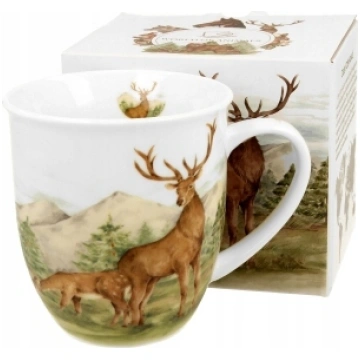 Krūze 400 ml. Animals/Briedis