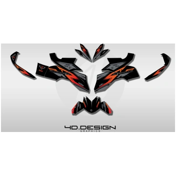 S86 - KTM SUPERDUKE 1290 GRAPHICS KIT 4DDesign