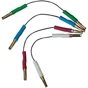 Pure Silver H-1 2" Headshell Leads for Turntables 