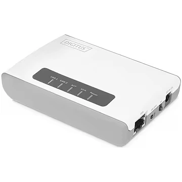 Digitus 2-P USB 2.0 WIFI NETWORK SERVER NAS USB HU