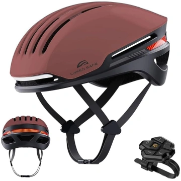 LIZVIE velosipēda ķivere ar Bluetooth, viedā velos