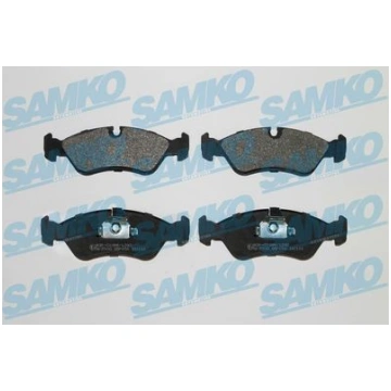SAMKO 5SP656 Bremžu uzliku kompl., Disku bremzes