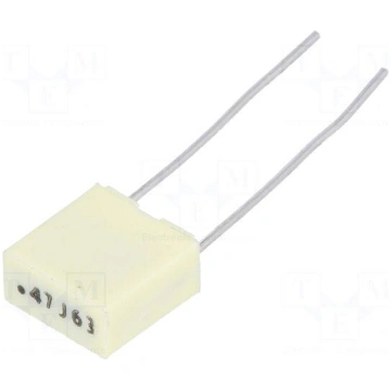 Capacitor: polyester | 470nF | 40VAC | 63VDC | 5mm