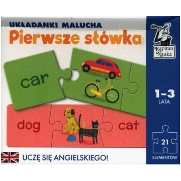 Zinātnes kapteinis. Pirmais vārdu krājums. Puzles 