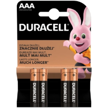 Baterija Duracell AAA 4gb
