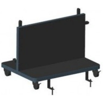 Accessorio carrello mobile per poster led