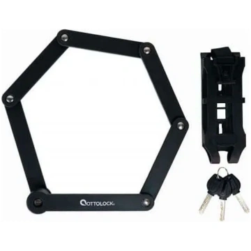 OTTOLOCK Sidekick Bike Folding Lock – black