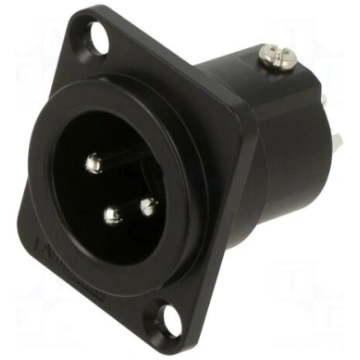 Connector: XLR | socket | male | AC | 15A | 133V |