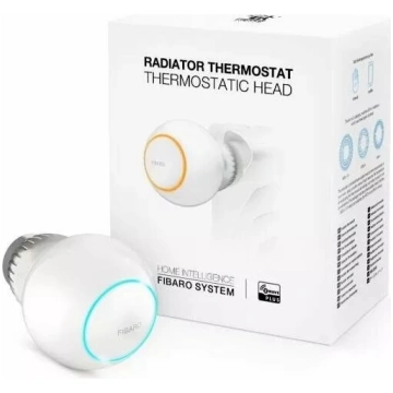 Siltuma regulators Fibaro FGT-001 Z‑Wave bezvadu r