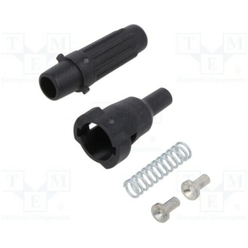 Fuse holder; 5x20mm; on cable; Urated: 32V; Contac