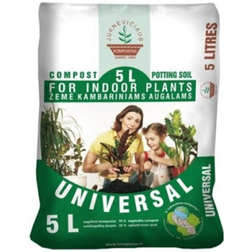 ŽEMĖ KAMBARINIAMS AUGALAMS UNIVERSALI (5 L) - Jukn