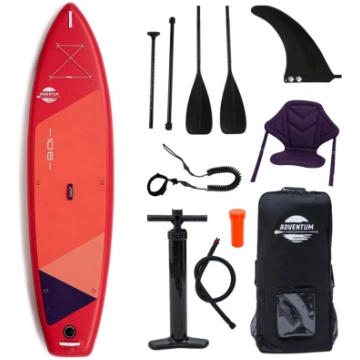SUP dēlis Gladiator Adventum 10'6 Sarkans (re