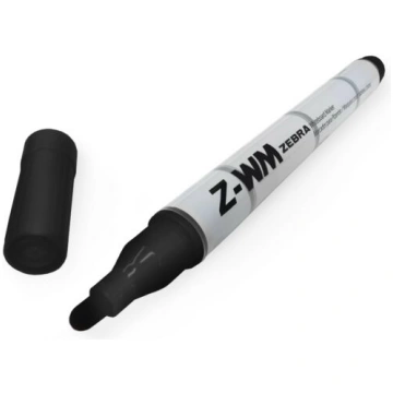 Marķieris tāfelei ZEBRA Z-WM konisks, 1-3 mm, meln