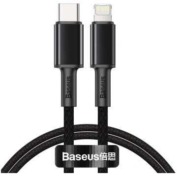Baseus augsta blīvuma pīts kabelis Type-C uz Light