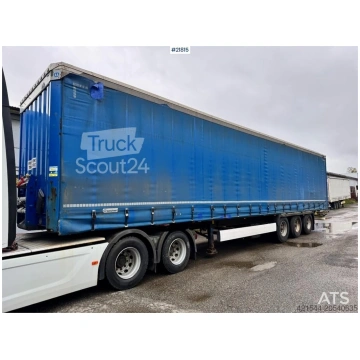 Lietots - Krone Curtain-Side Trailer